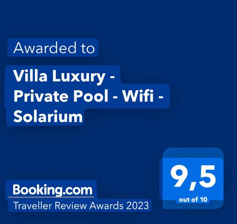 Villa Luxury - Private Pool - Wifi - Solarium Alicante Esterno foto