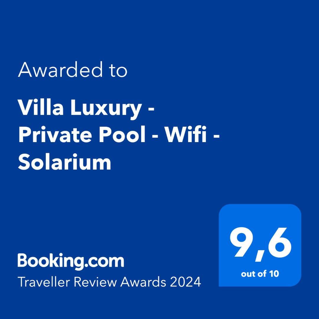 Villa Luxury - Private Pool - Wifi - Solarium Alicante Esterno foto